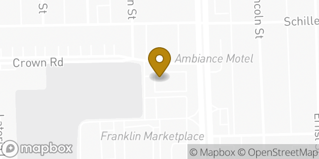 Map showing the location of Chipotle Mexican Grill in Franklin Park, IL 60131