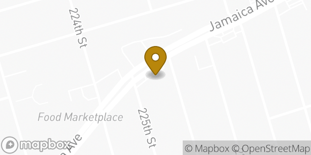 Map showing the location of Amazon Locker - Taki in Floral Park, NY 11001