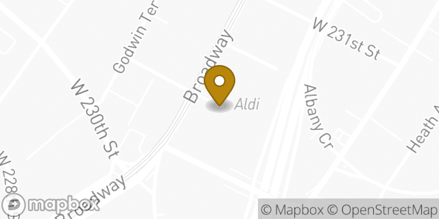 Map showing the location of Amazon Locker - Estebe in Bronx, NY 10463