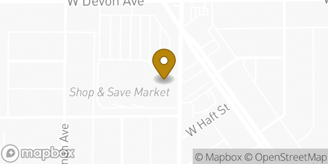 Map showing the location of ATM Walgreens in Chicago, IL