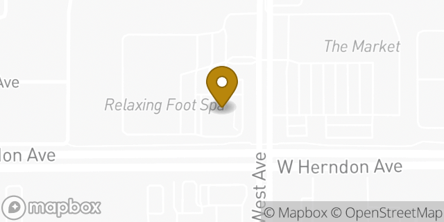 Map showing the location of Walgreens in Fresno, CA 93711