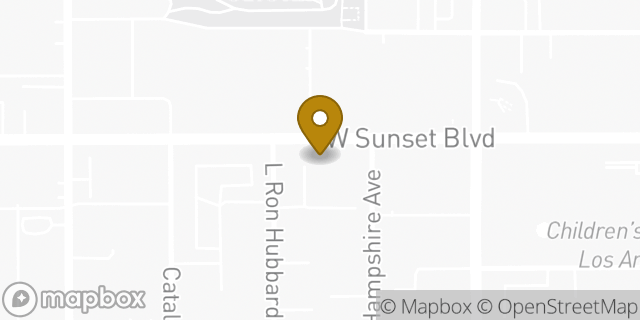 Map showing the location of Kaiser Department Of Orthopedic Pediatric And Spine Surgery in Los Angeles, CA 90027