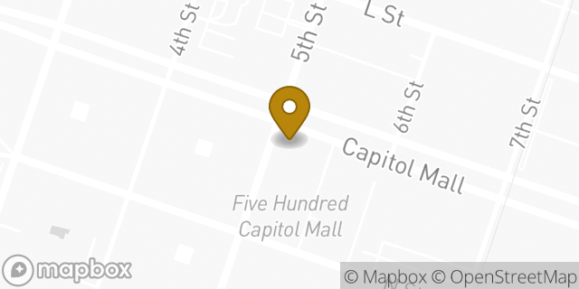 Map showing the location of Panera Bread in Sacramento, CA 95814