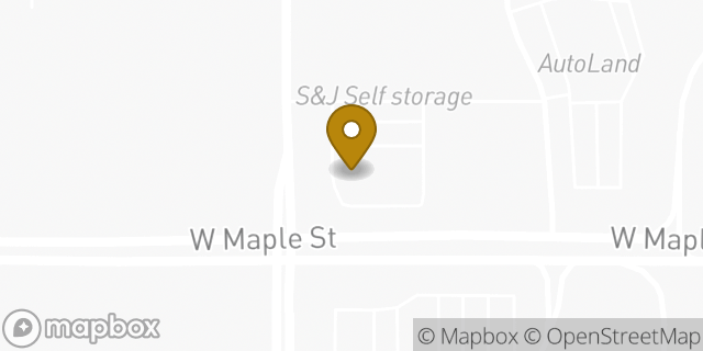 Map showing the location of Subway in Sioux Falls, SD 57107