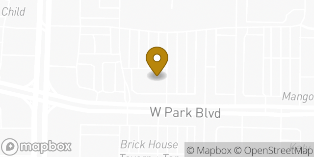 Map showing the location of Chipotle Mexican Grill in Plano, TX 75093