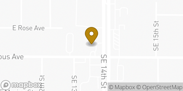Map showing the location of Subway in Des Moines, IA 50320