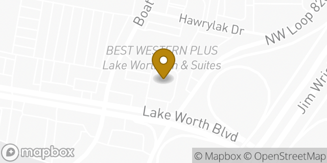 Map showing the location of ATM Walgreens in Lake Worth, TX