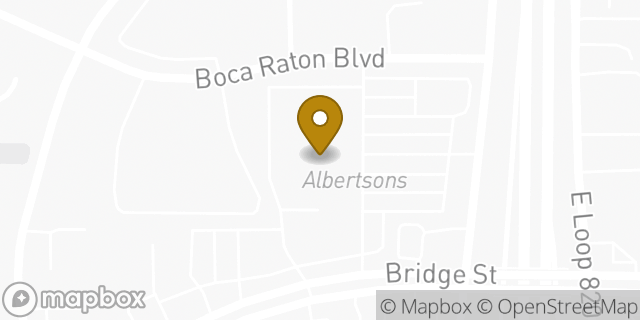 Map showing the location of Coinme in Fort Worth, TX 76112