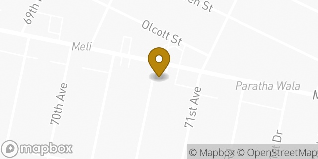 Map showing the location of Amazon Locker - Apropos in Forest Hills, NY 11375