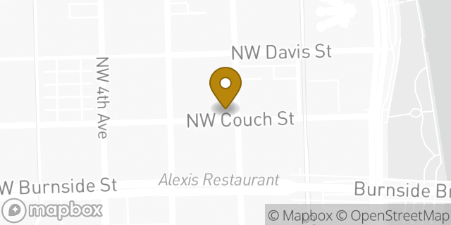 Map showing the location of Subway in Portland, OR 97209