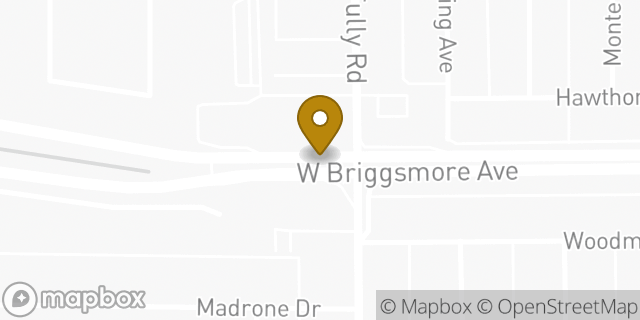 Map showing the location of Costco in Modesto, CA