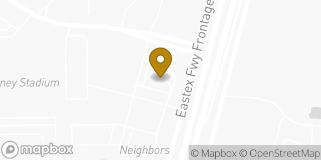 Map showing the location of Amazon Locker - Upkeep in Porter, TX 77365