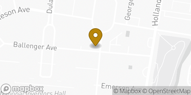Map showing the location of Starbucks in Alexandria, VA 22314