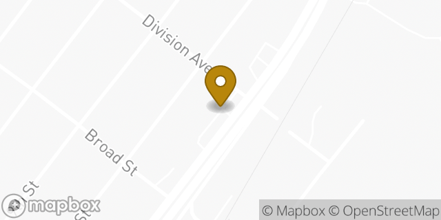 Map showing the location of Dunkin' in Carlstadt, NJ 07072