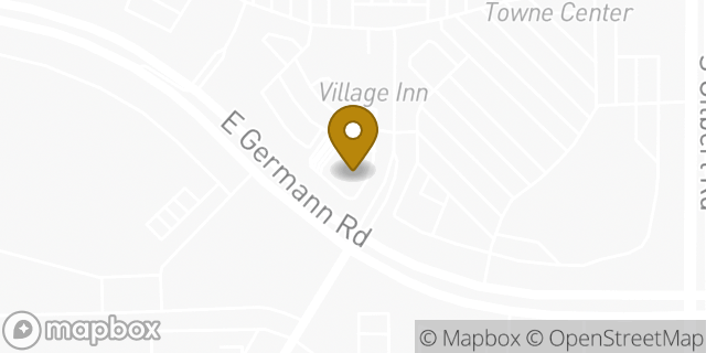 Map showing the location of Chase Bank in Chandler, AZ 85286