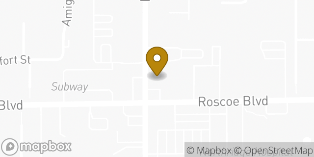 Map showing the location of ATM 7ELEVEN-FCTI in Northridge, CA