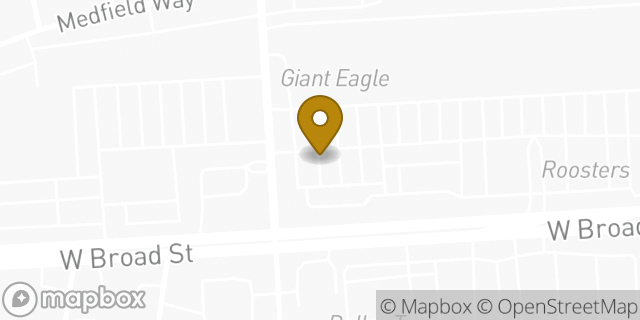 Map showing the location of Chipotle Mexican Grill in Columbus, OH 43228