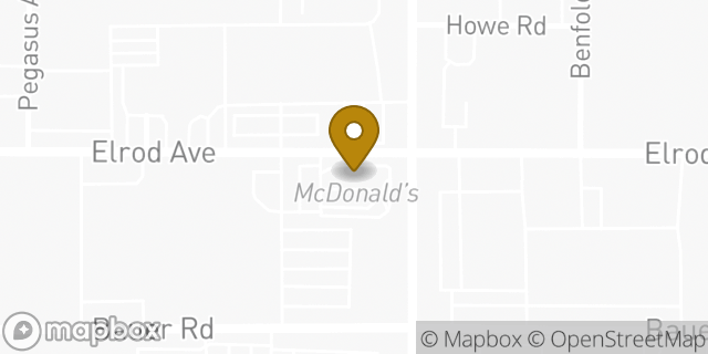 Map showing the location of McDonald's in San Diego, CA 92145