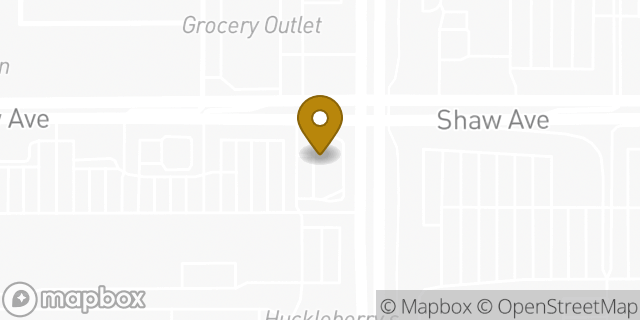 Map showing the location of McDonald's in Clovis, CA 93612