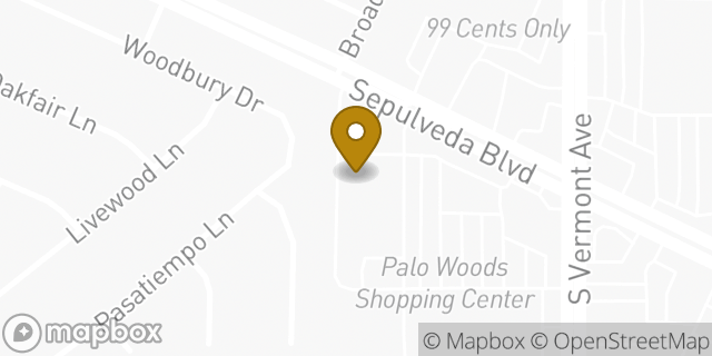 Map showing the location of The UPS Store in Harbor City, CA 90710