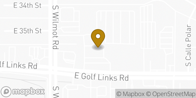 Map showing the location of Amazon Locker - Sneha in Tucson, AZ 85730