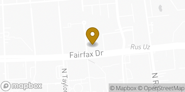 Map showing the location of Subway in Arlington, VA 22203