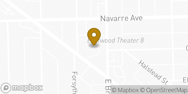 Map showing the location of ATM Walgreens in Toledo, OH 43605