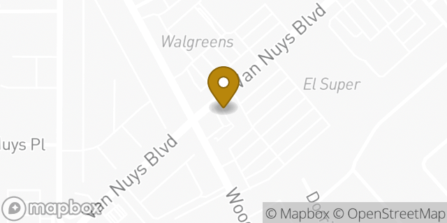 Map showing the location of Subway in Pacoima, CA 91331
