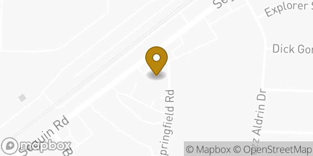 Map showing the location of Amazon Locker - Trapezium in San Antonio, TX 78219