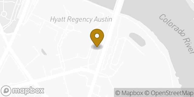 Map showing the location of Yeti in Austin, TX 78704
