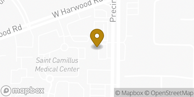 Map showing the location of Amazon Locker - Bardin in Hurst, TX 76054