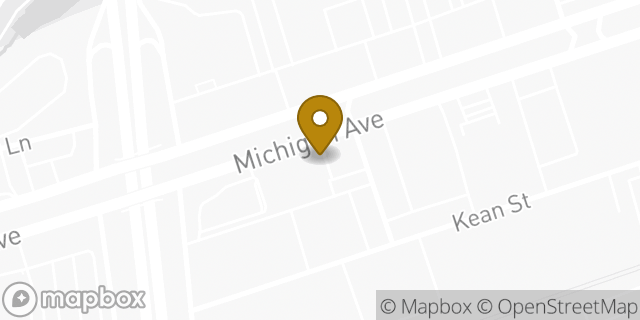 Map showing the location of The UPS Store in Dearborn, MI 48124