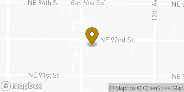 Map showing the location of Amazon Locker - Hamish in Seattle, WA 98115