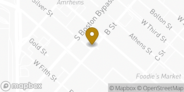 Map showing the location of Subway in Boston, MA 02127