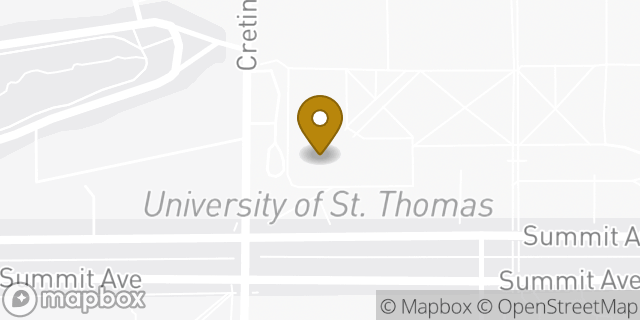 Map showing the location of Amazon Locker - Encirclement in St Paul, MN 55105