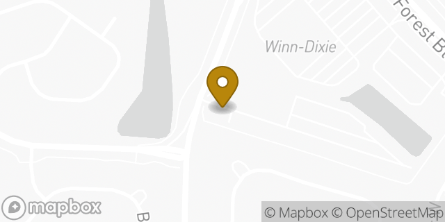 Map showing the location of CubeSmart Self Storage in Jacksonville, FL 32244
