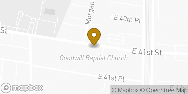 Map showing the location of Church of God and Saints Christ in Los Angeles, CA 90011