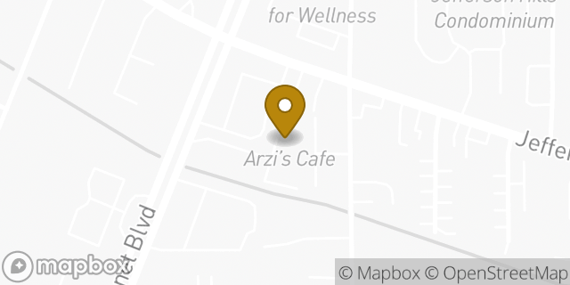 Map showing the location of Subway in Baton Rouge, LA 70809