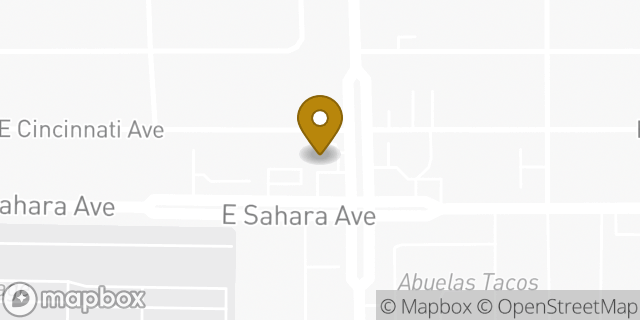 Map showing the location of 7-Eleven in Las Vegas, NV 89104