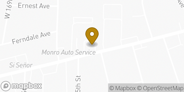 Map showing the location of Dunkin' in Cleveland, OH 44111