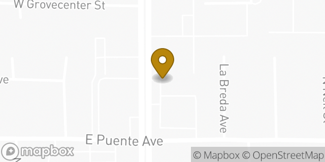 Map showing the location of AutoZone in West Covina, CA 91791