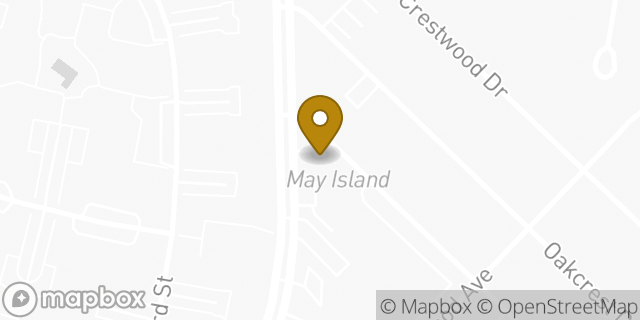 Map showing the location of Amazon Locker - Cyan in Alexandria, VA 22302