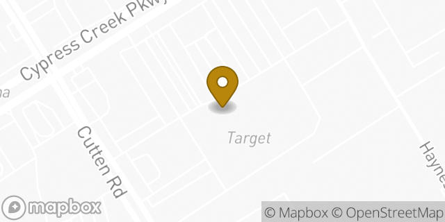 Map showing the location of Target Mobile in Houston, TX 77069