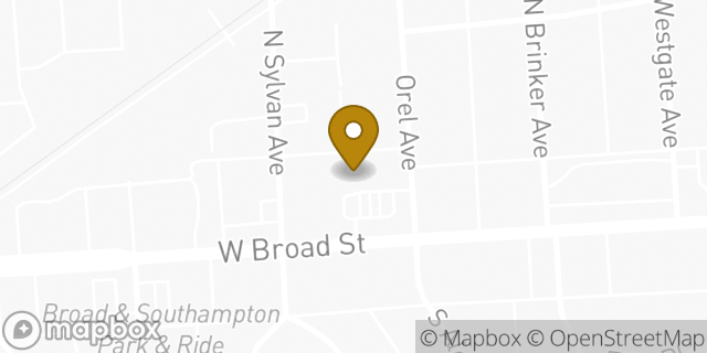Map showing the location of Amazon Locker - Ceremony in Columbus, OH 43204