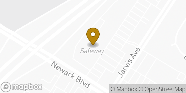 Map showing the location of Safeway in Newark, CA 94560