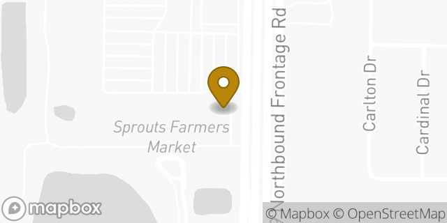 Map showing the location of Starbucks in Clearwater, FL 33765
