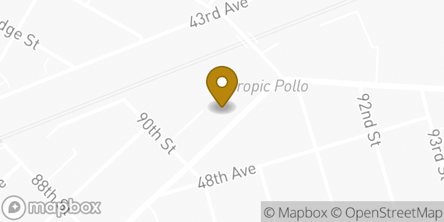 Map showing the location of Papa Johns Pizza in Elmhurst, NY 11373