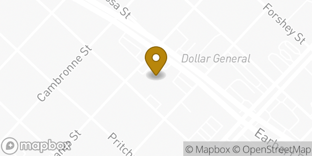 Map showing the location of AutoZone in New Orleans, LA 70118