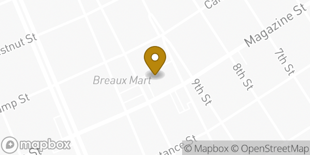 Map showing the location of ATM Walgreens in New Orleans, LA