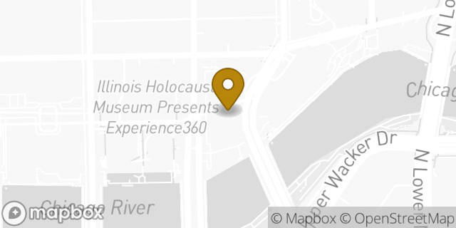 Map showing the location of American Medical Association in Chicago, IL 60611